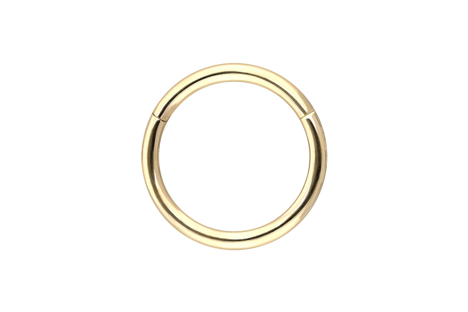 14/18 Karat Gold Segmentring Clicker Piercing